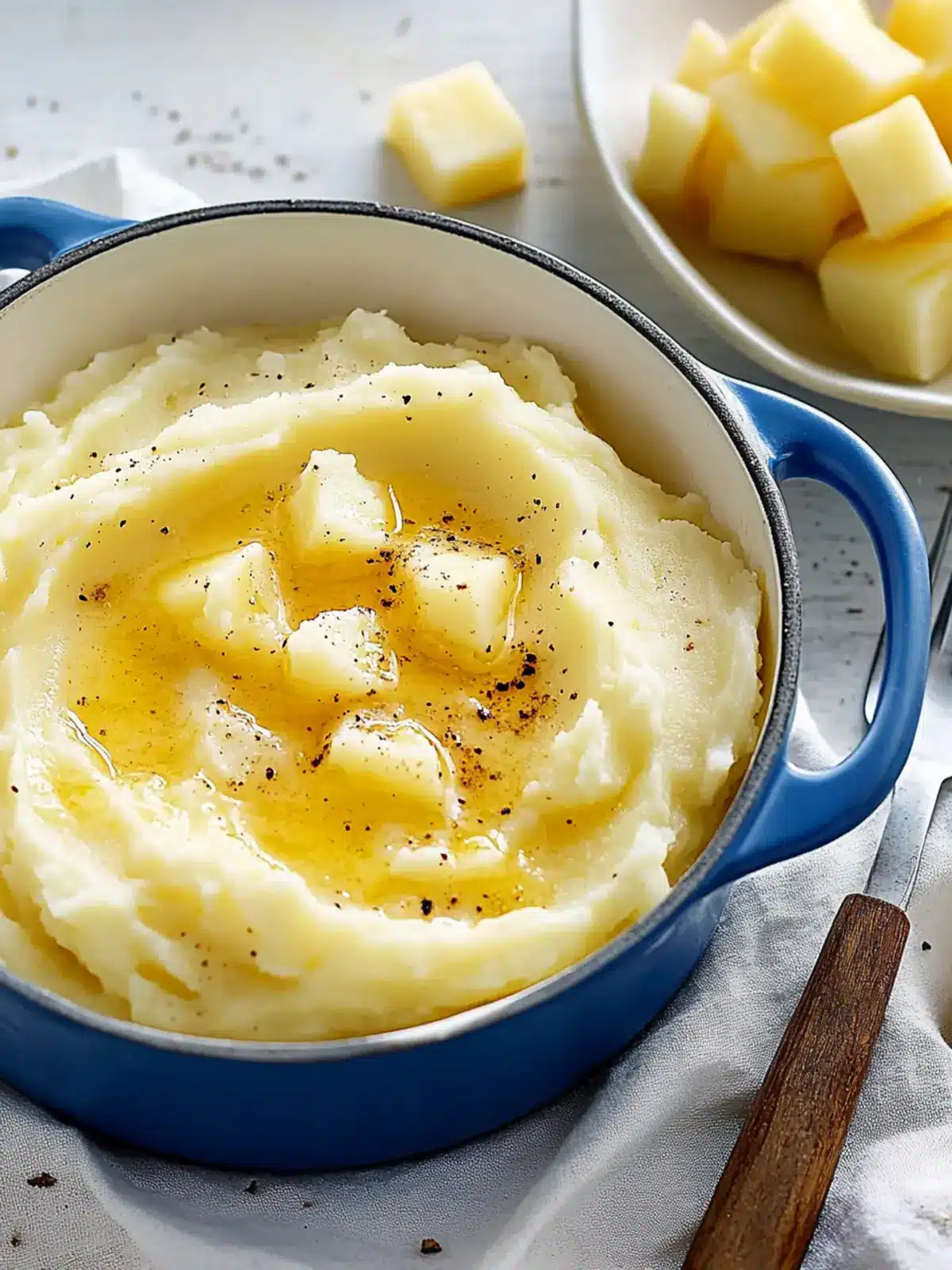 Cheesy Buttery Potato Mash