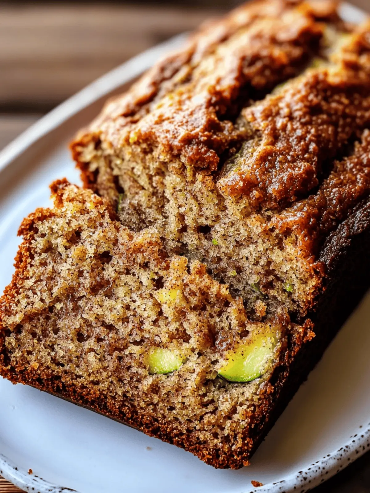 Delicious Apple Cinnamon Zucchini Bread for Cozy Mornings 3 Apple Cinnamon Zucchini Bread
