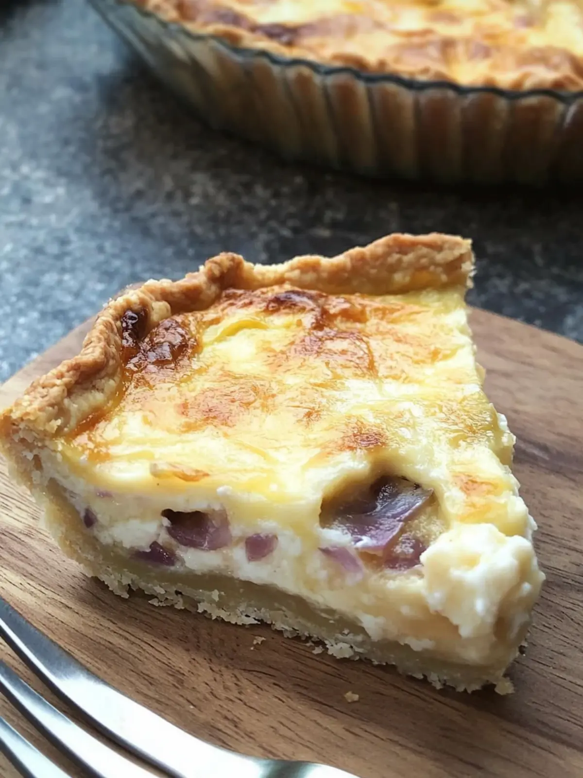 South African savoury tart (sout tert)