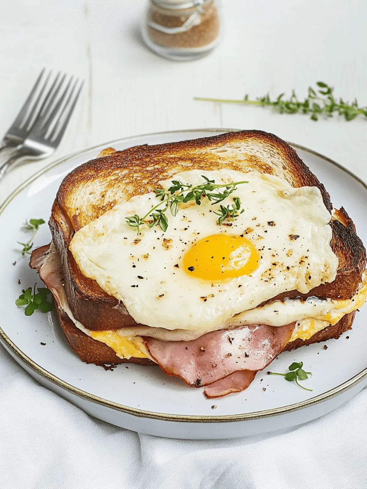 Delicious Croque Madame: A Cozy, Creamy Comfort Food Treat 2 Croque Madame