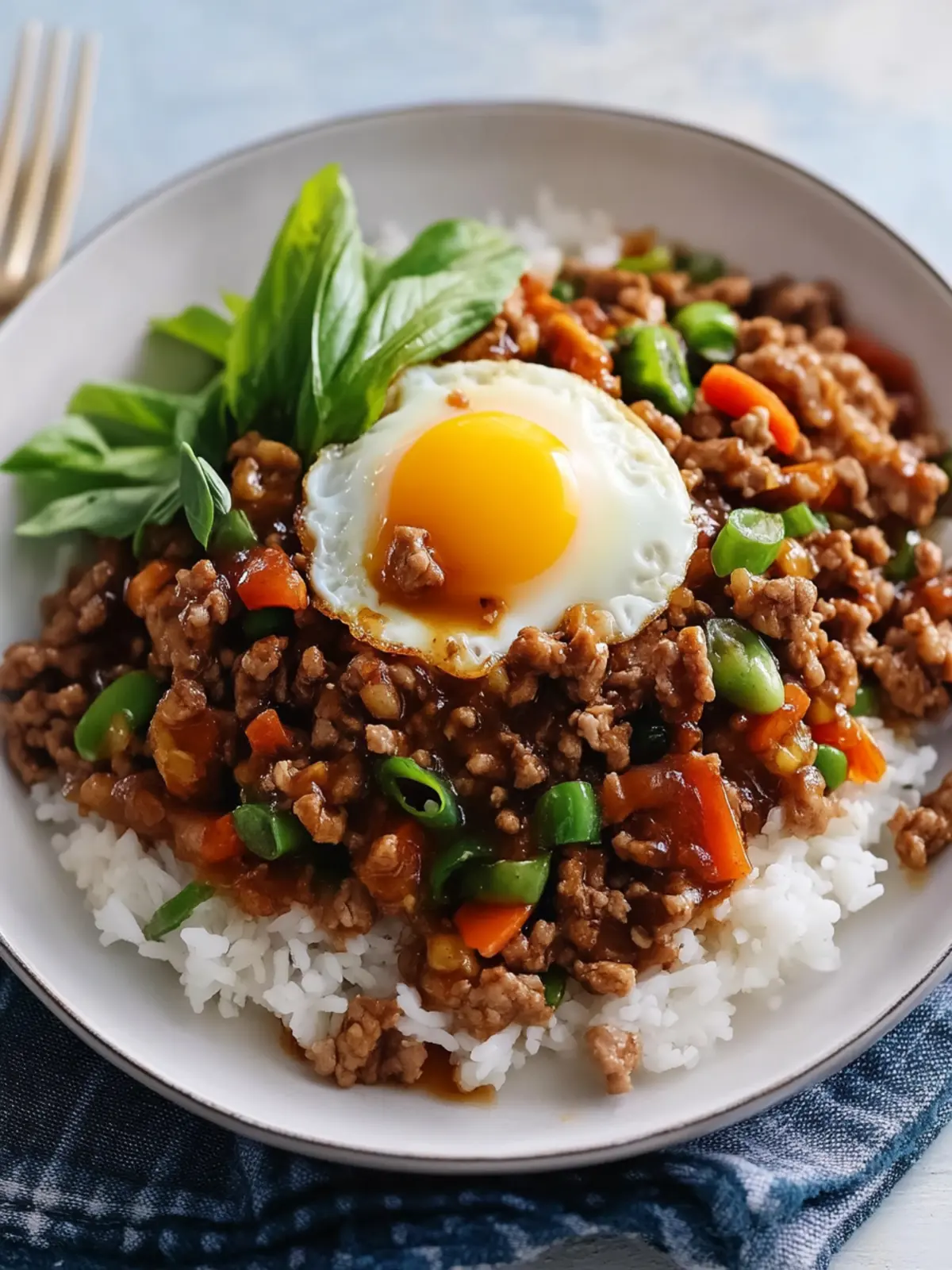 Honey and Soy Pork Mince Stir-Fry with Egg in 30 Minutes! 3 Honey and Soy Pork Mince Stir Fry with Egg