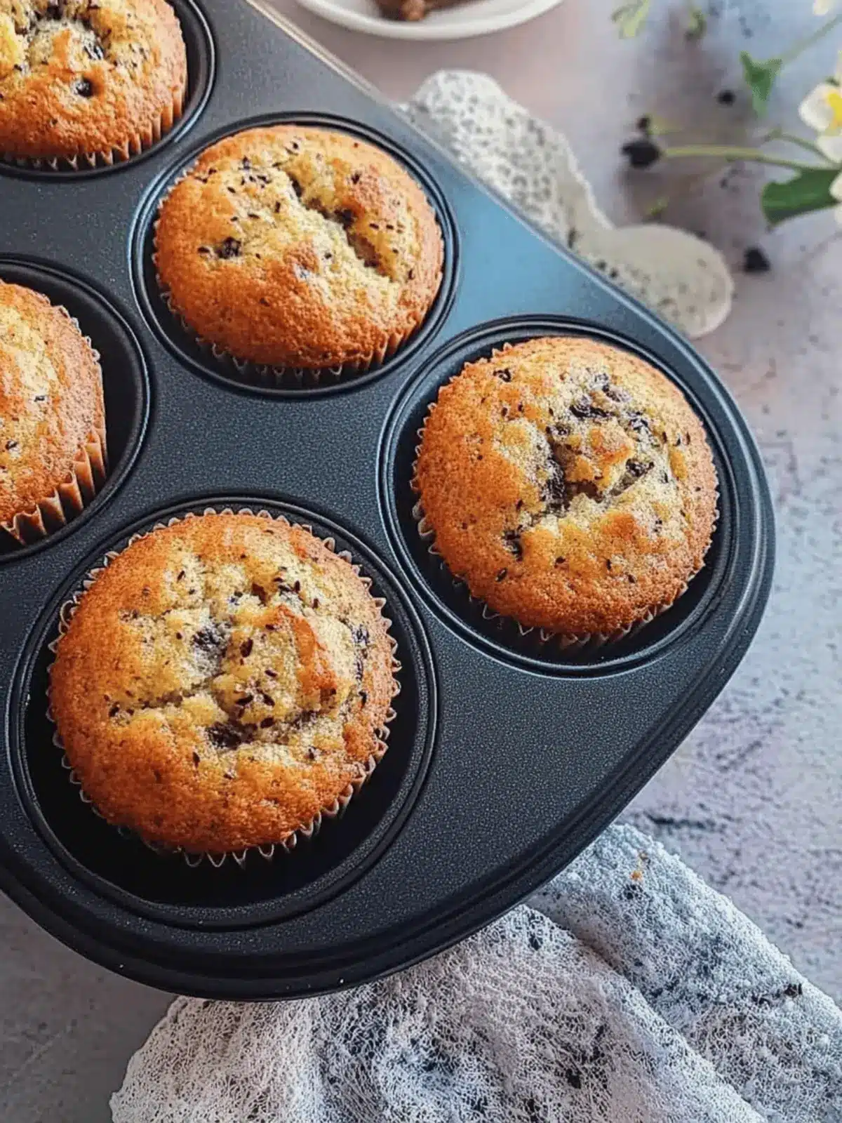 Ripe Plantain Muffins | nenthra pazham muffins