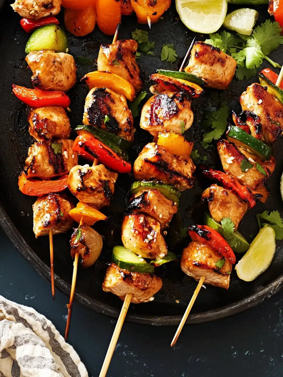 Honey Soy Chicken and Vegetable Skewers for Unforgettable BBQ Nights 2 Honey Soy Chicken And Vegetable Skewers