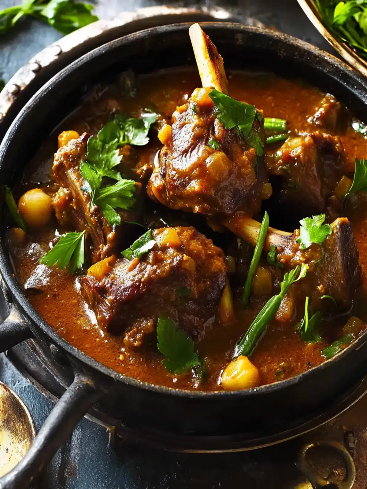 Sri Lankan Lamb Shank Curry