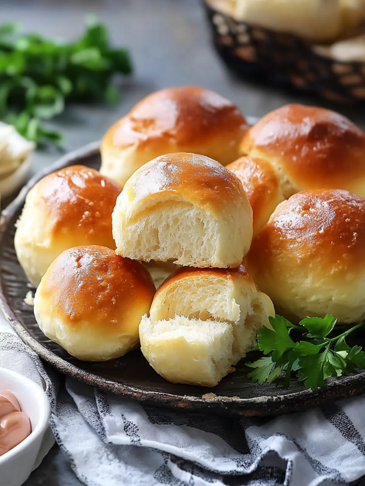 Air Fryer Bread Rolls