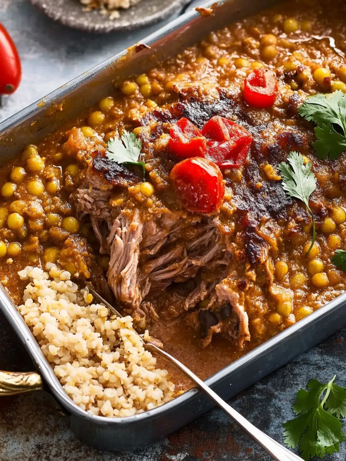 Slow Cook Pork Korma and Split Pea Curry for Family Feast 3 Slow Cook Pork Korma and Split Pea Curry