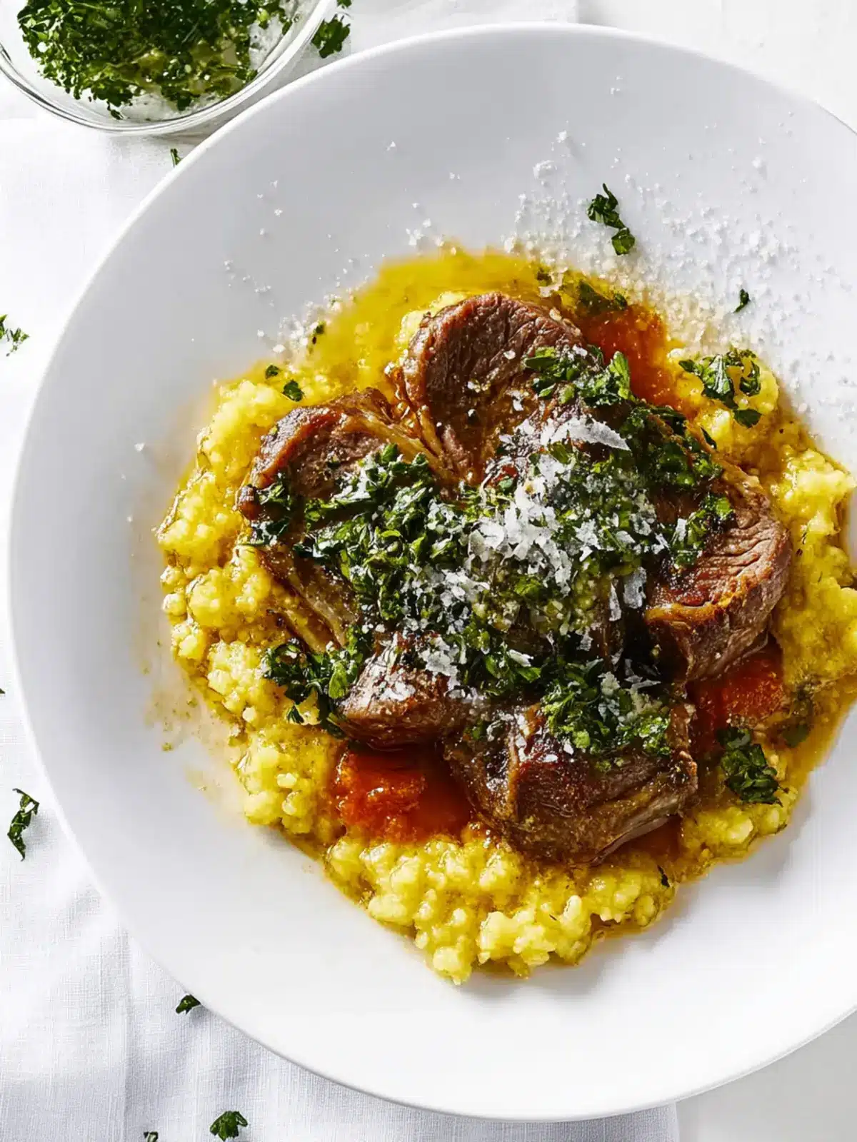 Veal Osso Bucco alla Milanese Gremolata