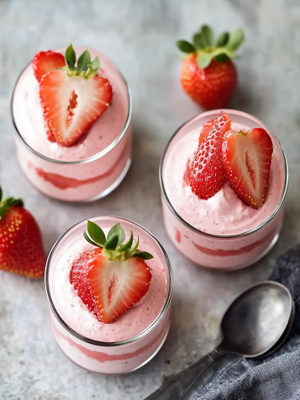 Strawberry Mousse