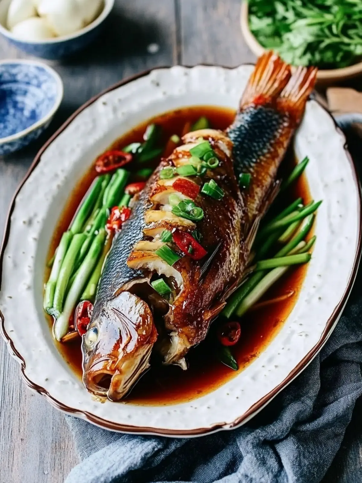 Celebrate New Year with Chinese Braised Fish Hongshao Yu Delight 4 Chinese Braised Fish Hongshao Yu