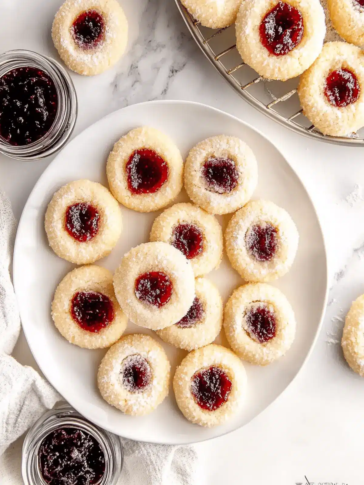 Irresistible Jam Thumbprint Cookies for Holiday Bliss 3 Jam Thumbprint Cookies