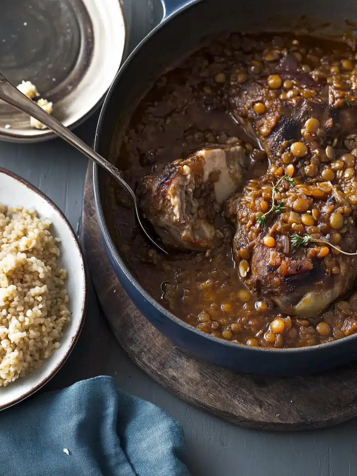 Savory Osso Bucco with Lentils for Cozy Family Dinners 4 Osso Bucco with Lentils