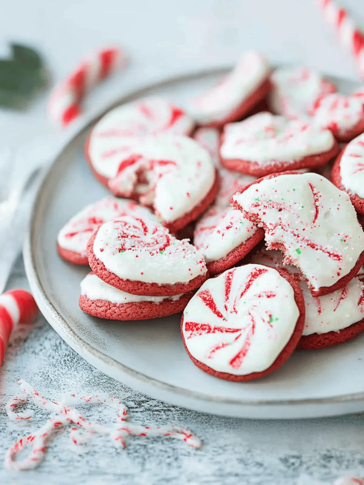 Peppermint Cookies