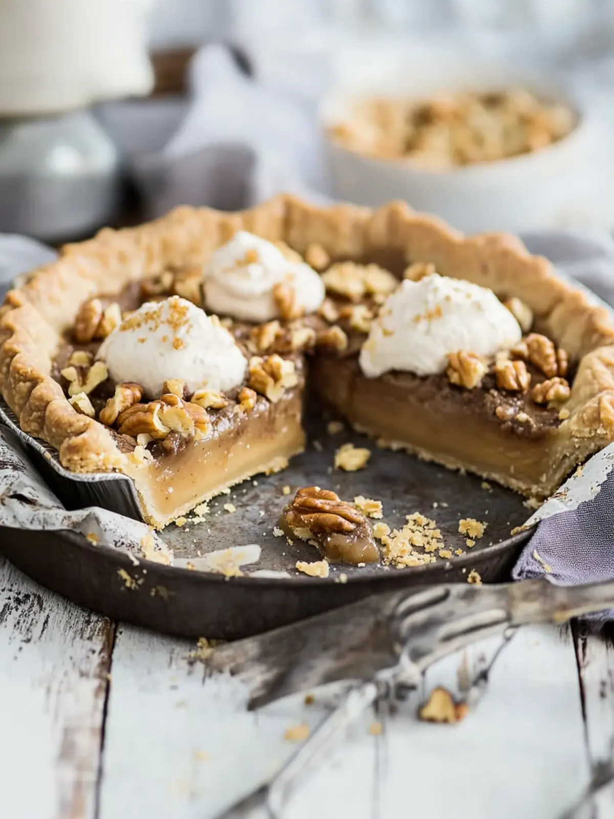 Chocolate Walnut Pie
