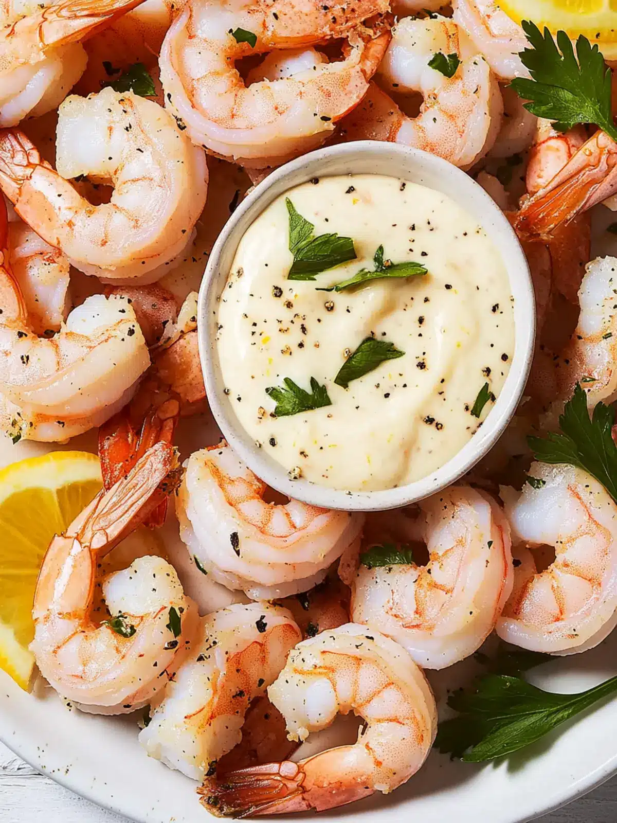 Roasted Shrimp Cocktail with Zesty Lemon-Horseradish Aioli 2 Roasted Shrimp Cocktail With Lemon-Horseradish Aioli