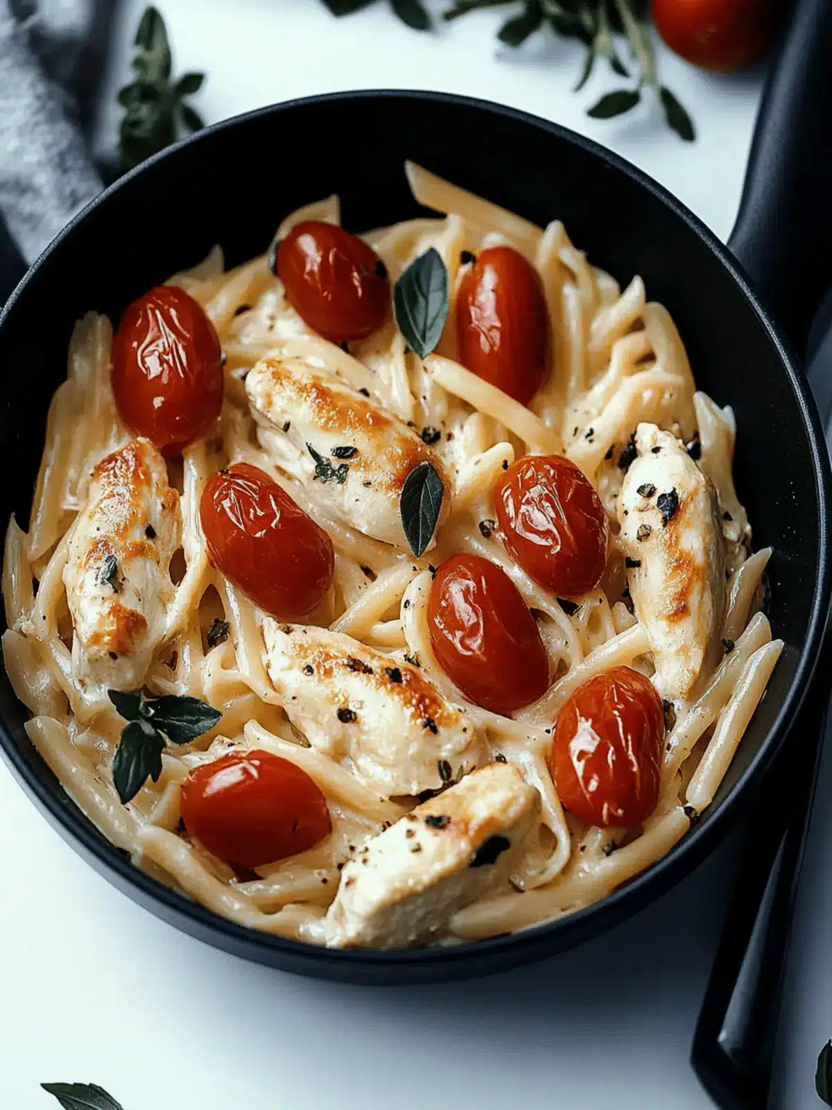 Chicken Mozzarella Pasta