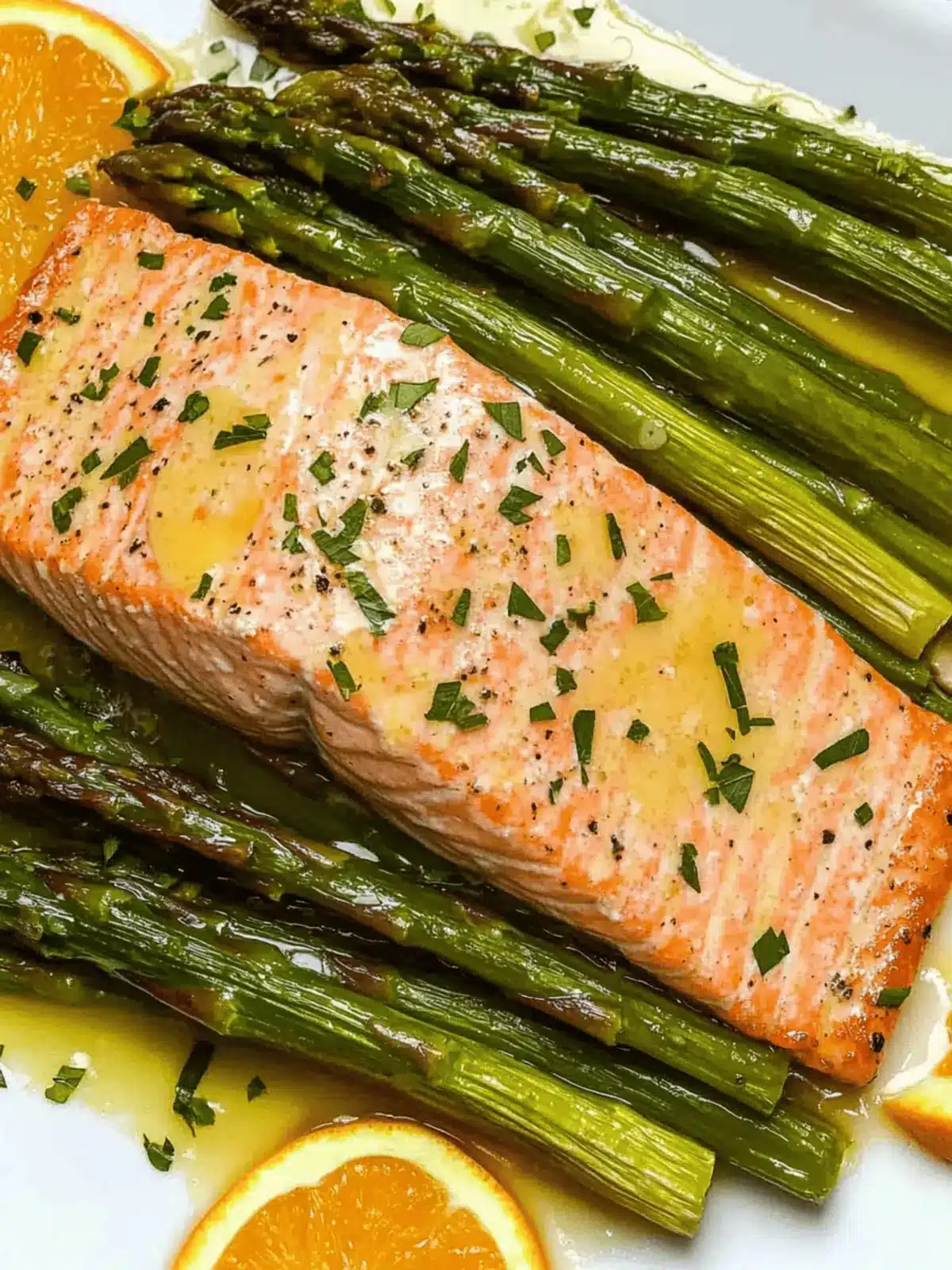 Delicious Sheet Pan Salmon and Asparagus with Orange Glaze 2 Sheet Pan Salmon and Asparagus with Orange Glaze