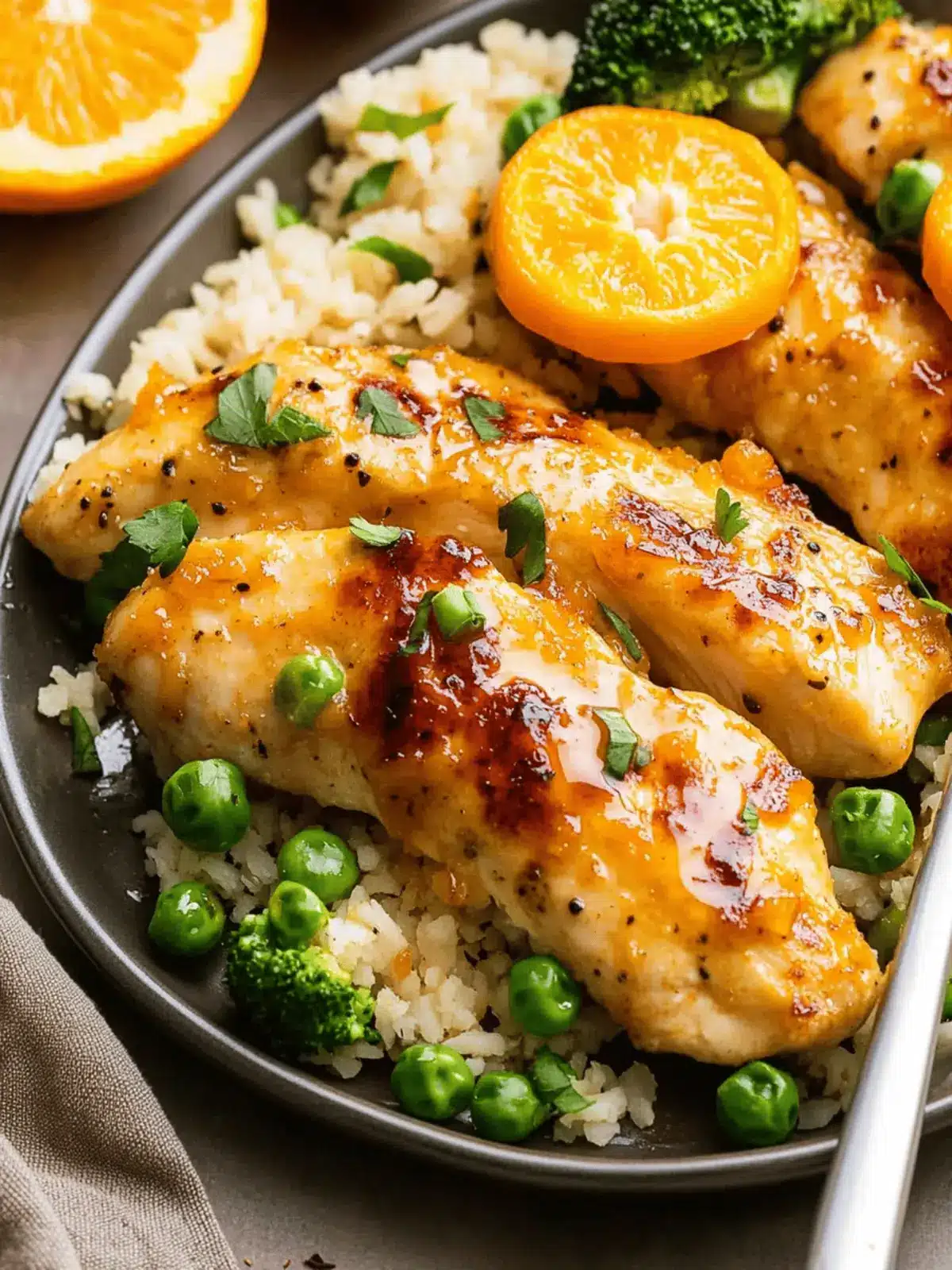 Easy Baked Orange Chicken Sheet Pan Dinner for Busy Nights 4 Baked Orange Chicken Sheet Pan Dinner