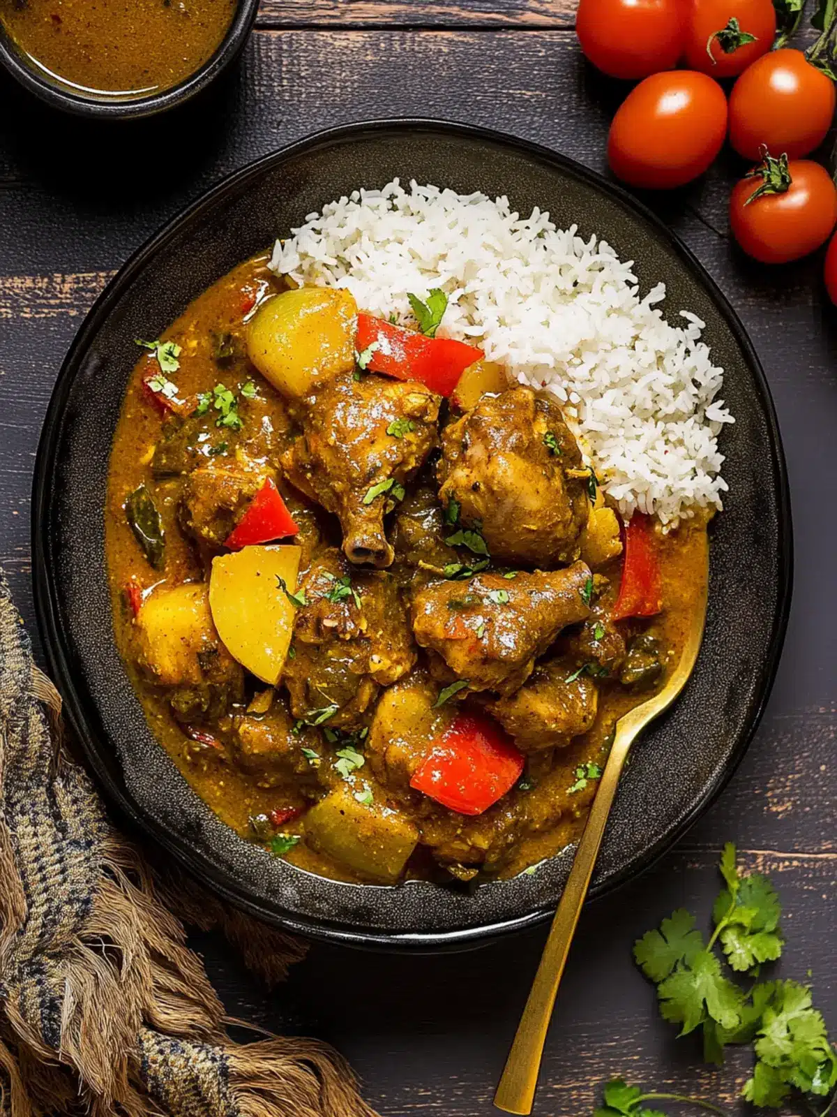 Authentic Jamaican Curry Chicken