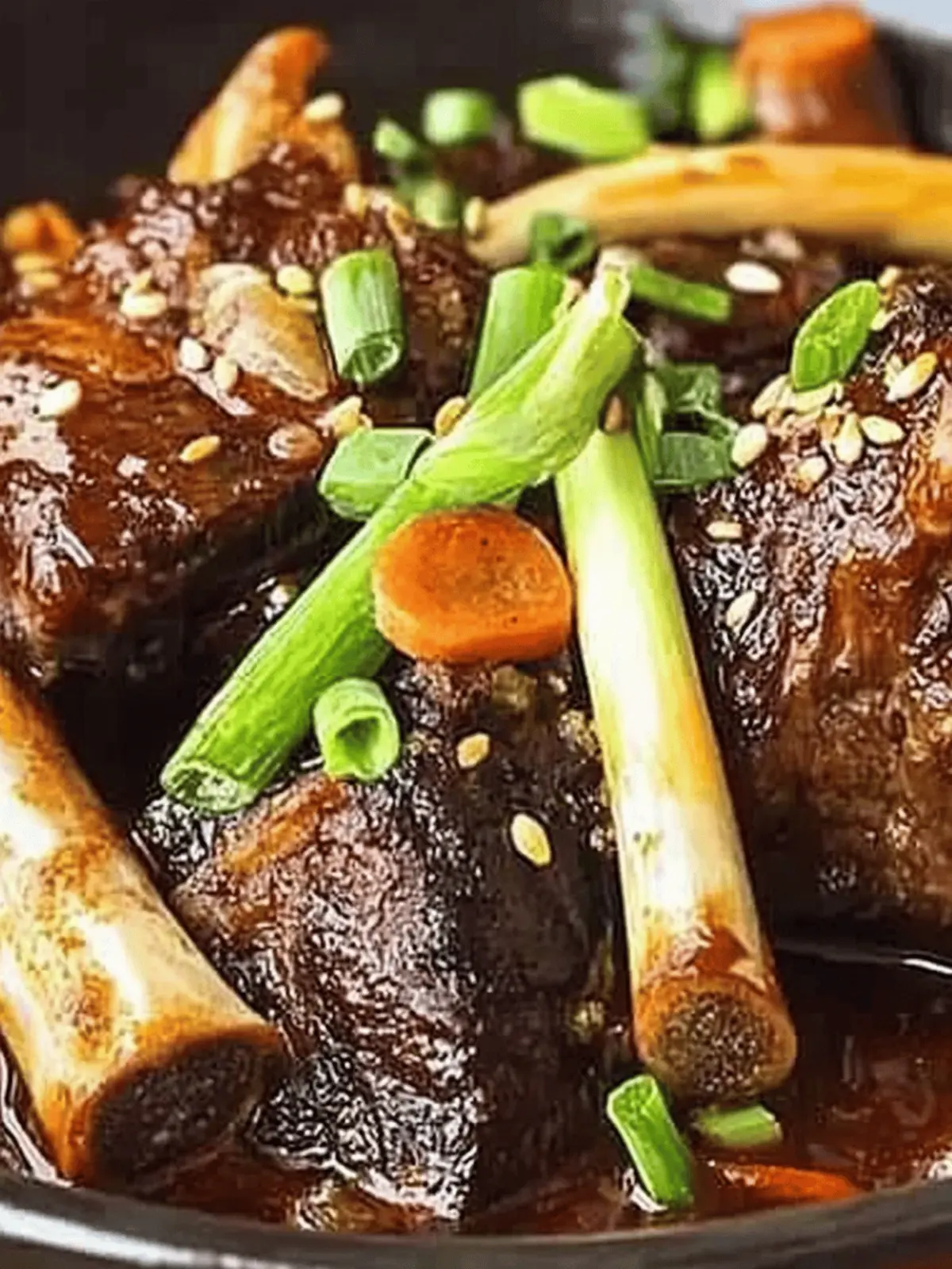 Galbi Jjim Korean Soy-Braised Beef Short Ribs for Comfort 2 Galbi jjim (Korean soybraised beef short ribs)
