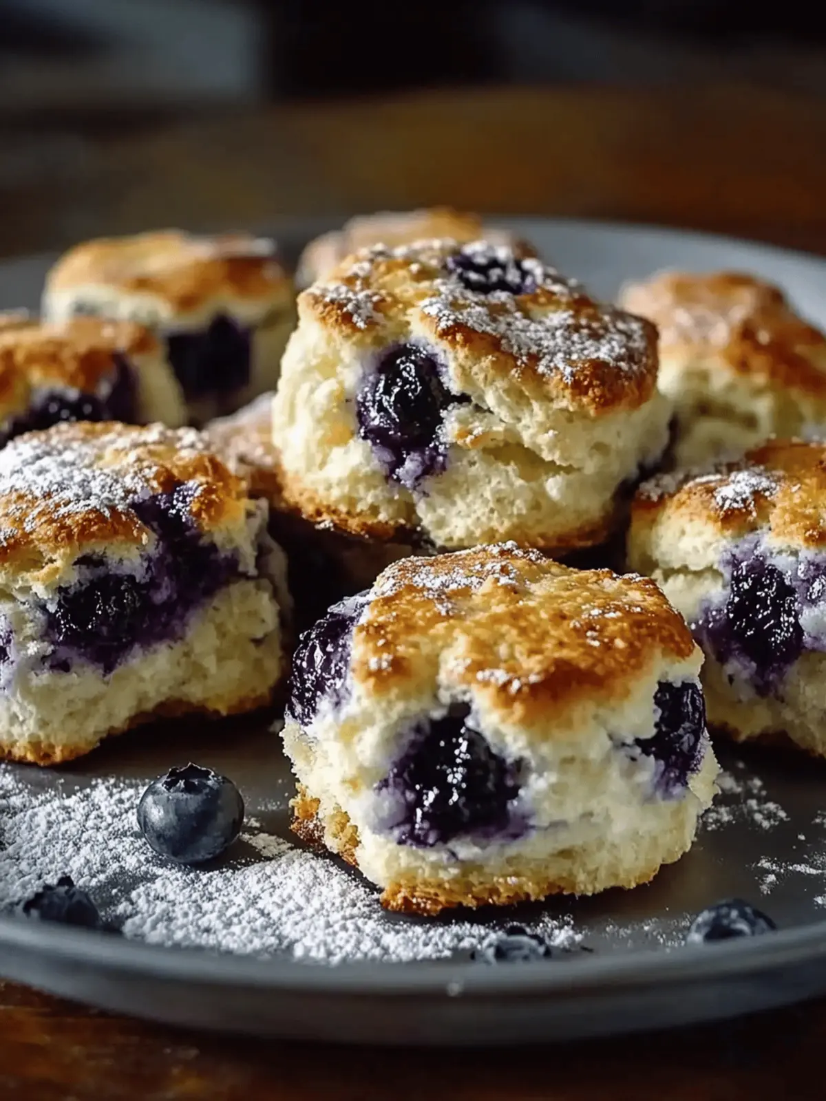 Mouthwatering Blueberry Biscuits with Lemon Glaze Delight 2 Mouthwatering Blueberry Biscuits with Lemon Glaze Delight