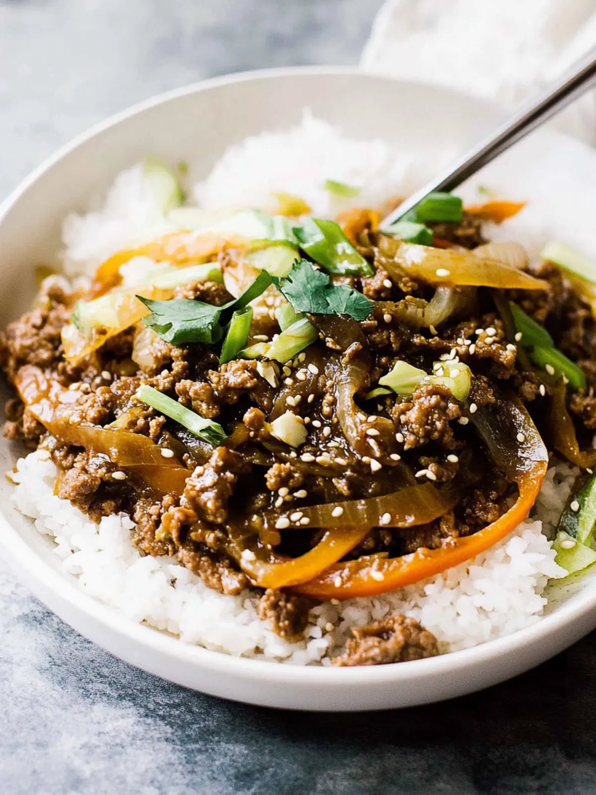 Ground Beef Stir Fry