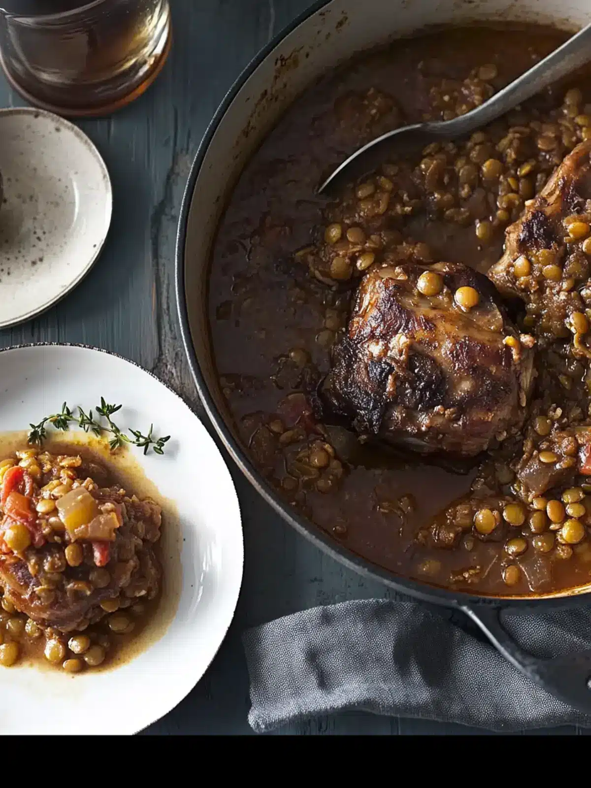 Savory Osso Bucco with Lentils for Cozy Family Dinners 3 Osso Bucco with Lentils