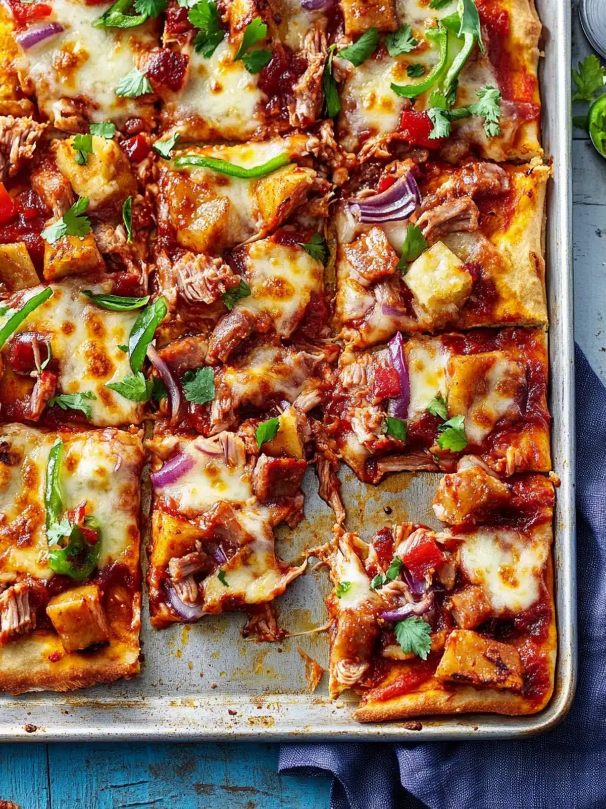 Irresistible BBQ Pork Sheet Pan Pizza for Easy Weeknight Feasts 4 BBQ Pork Sheet Pan Pizza