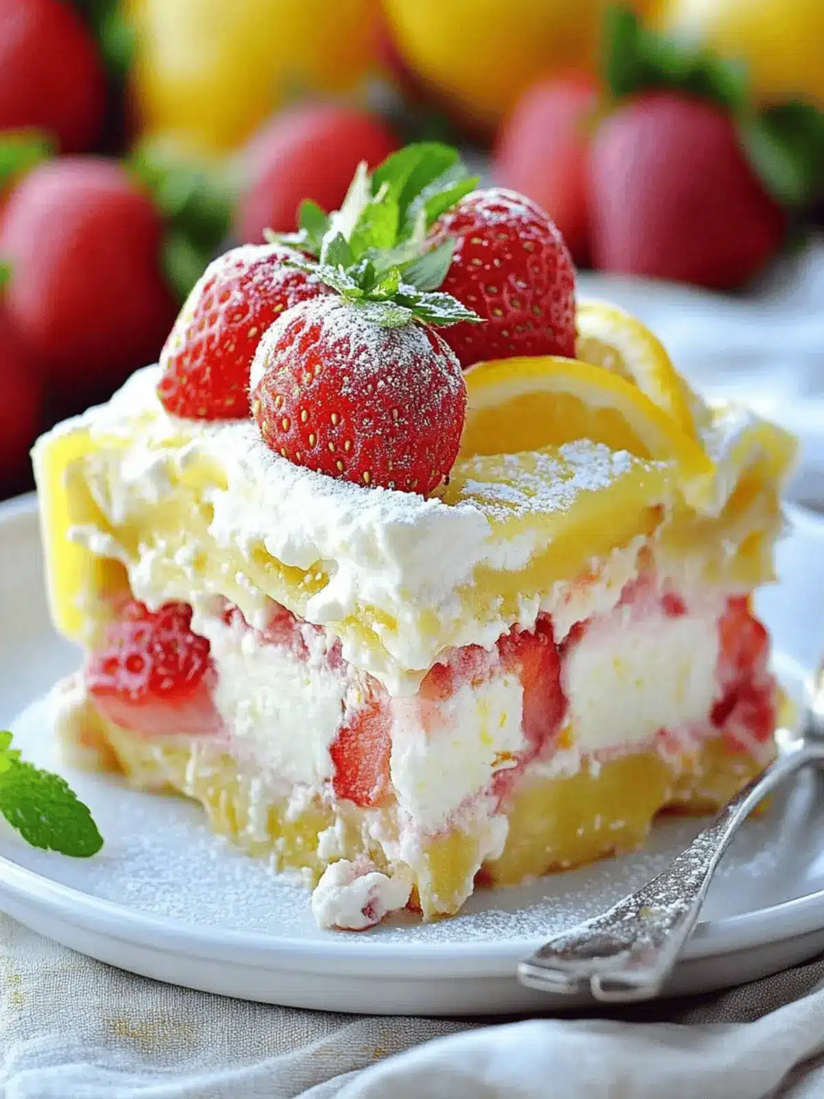 Refreshing Strawberry Lemonade Lasagna to Brighten Your Summer 3 Strawberry Lemonade Lasagna