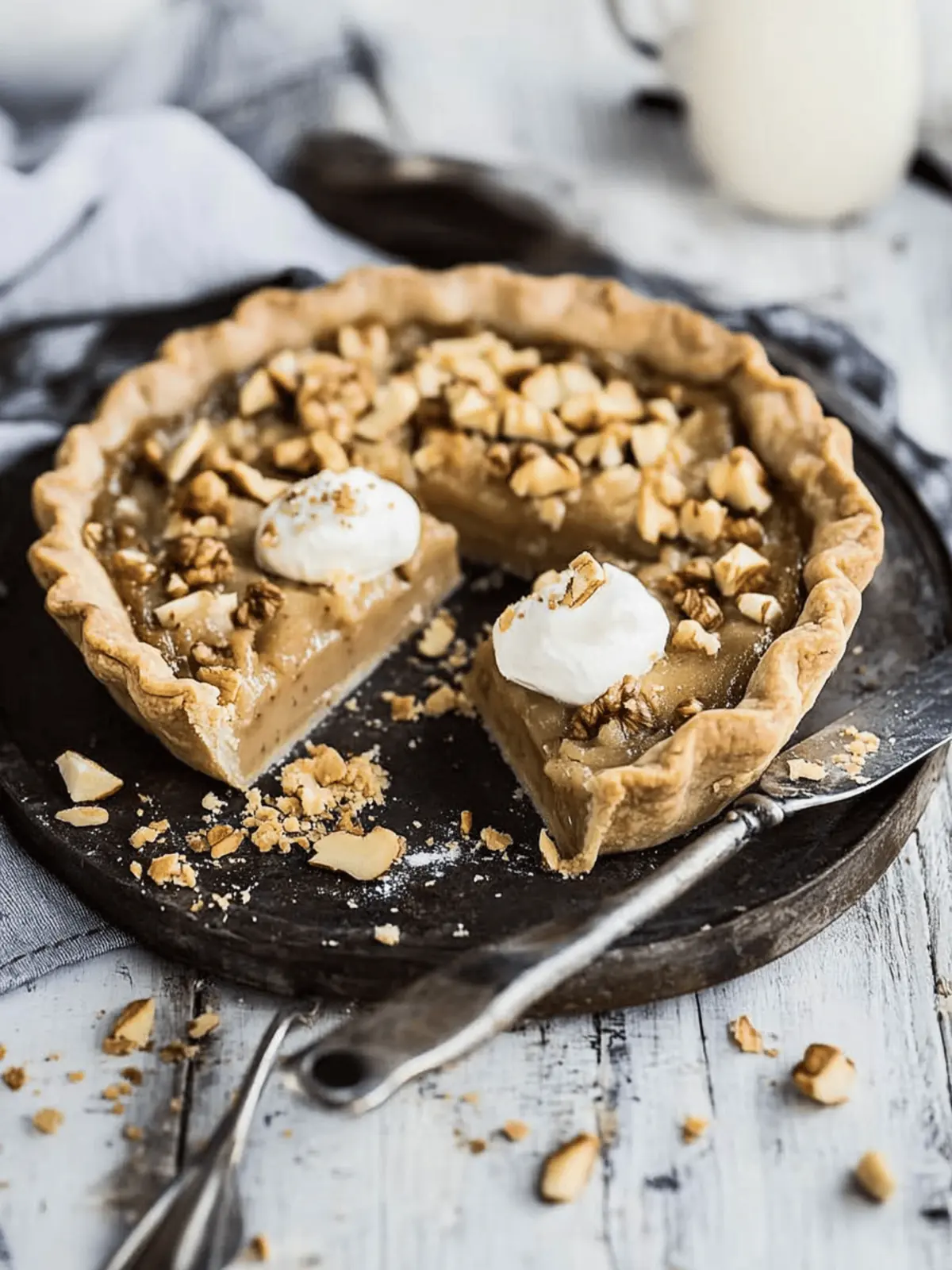Chocolate Walnut Pie