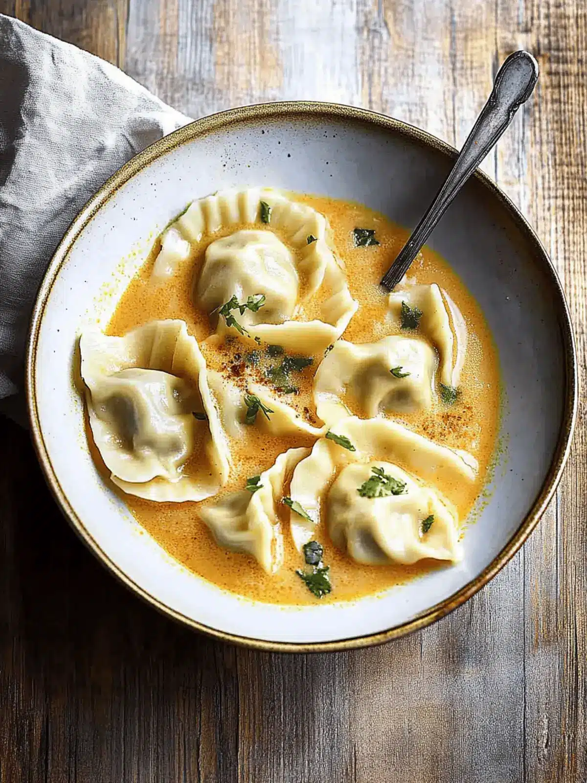 Thai Coconut Curry Dumpling Soup: Quick and Cozy Comfort! 2 Thai Coconut Curry Dumpling Soup