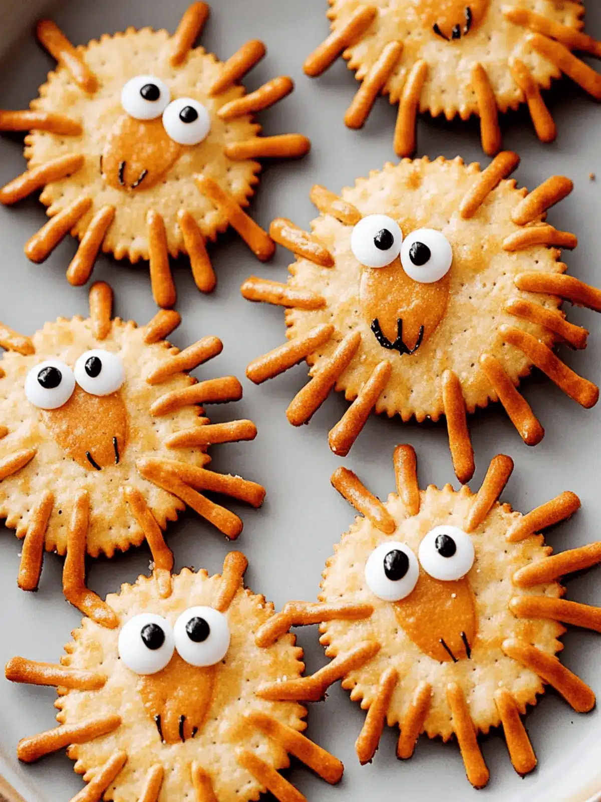 Spider-Themed Ritz Cracker Sandwiches (with Variations!)