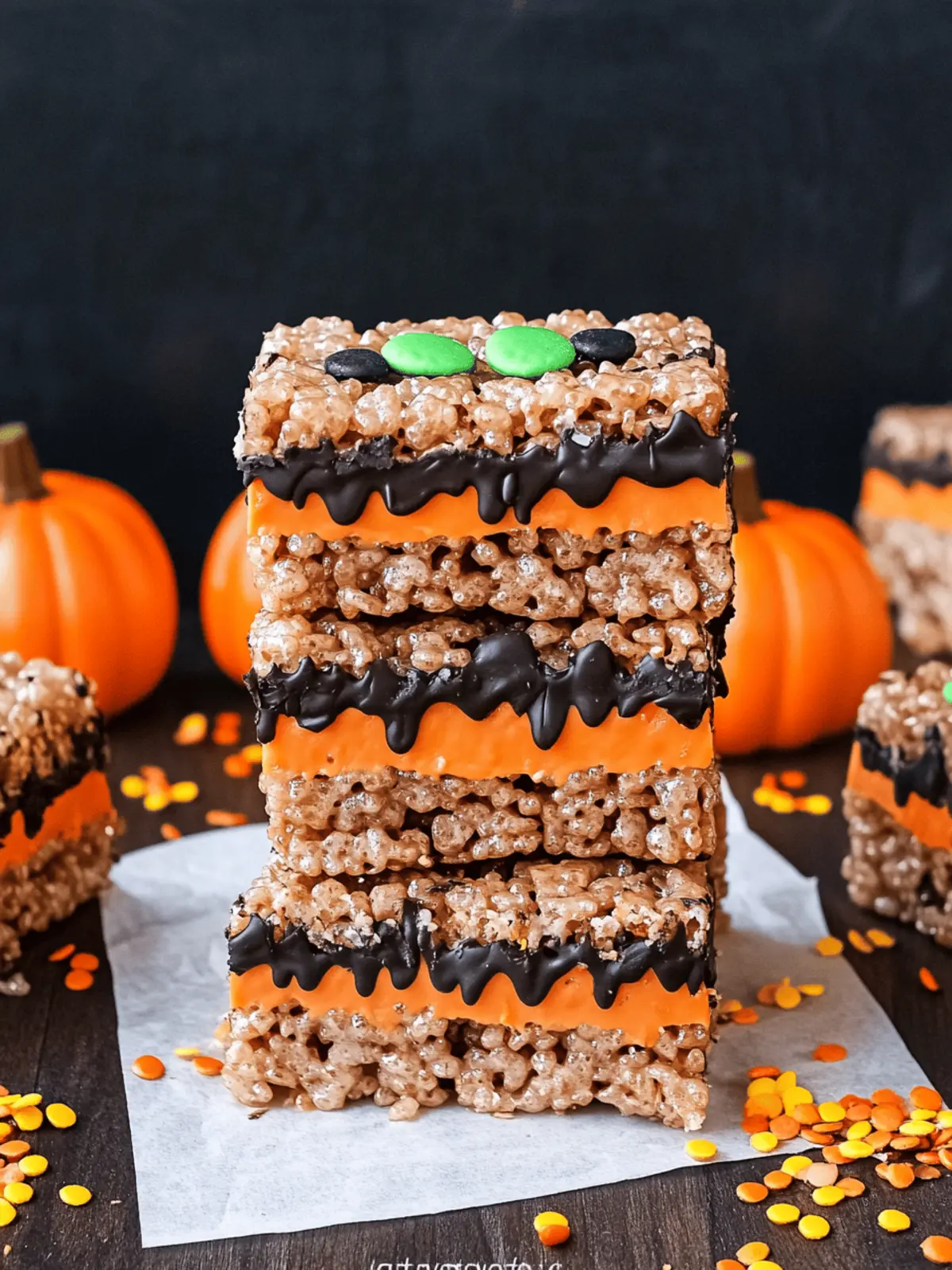 Spooktacular Halloween Rice Krispie Treats You ll Love! 2 Halloween Rice Krispie Treats