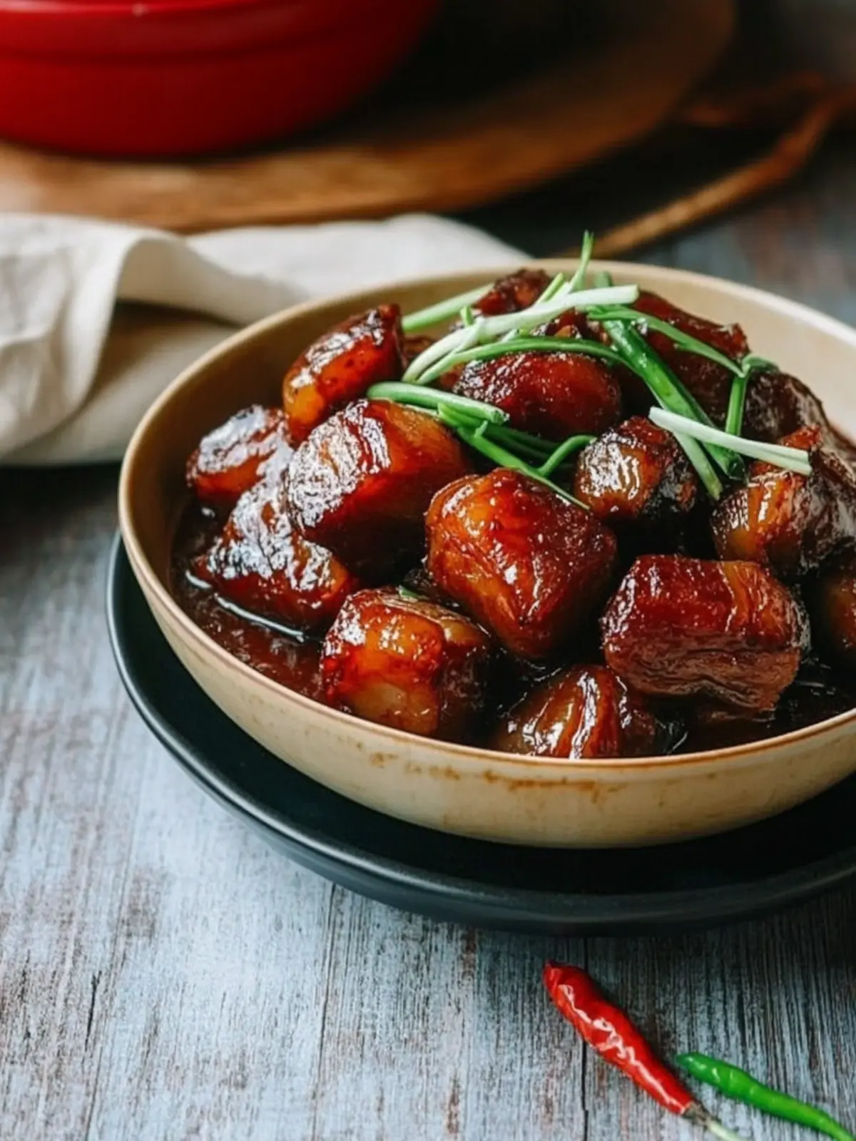Savory Braised Pork Belly with Arrowhead Root Recipe You ll Love 4 Braised Pork Belly with Arrowhead Root