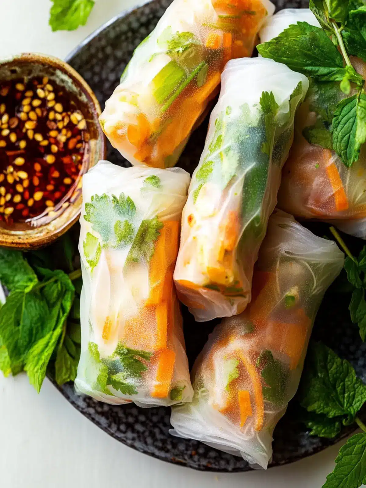 Vegetarian Vietnamese Spring Rolls