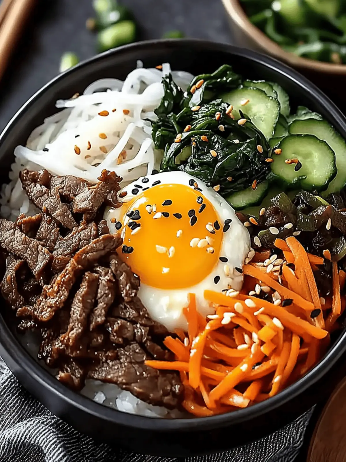 Korean Beef Bibimbap Bowl: Easy, Customizable Comfort Food 4 Korean Beef Bibimbap Bowl