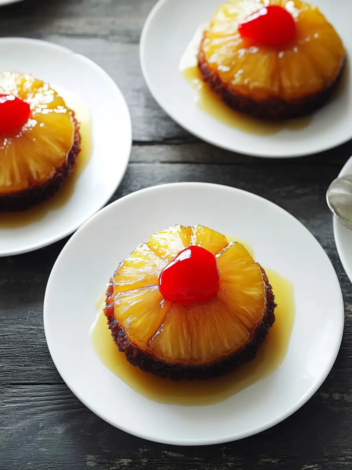 Mini Pineapple Upside Down Cakes