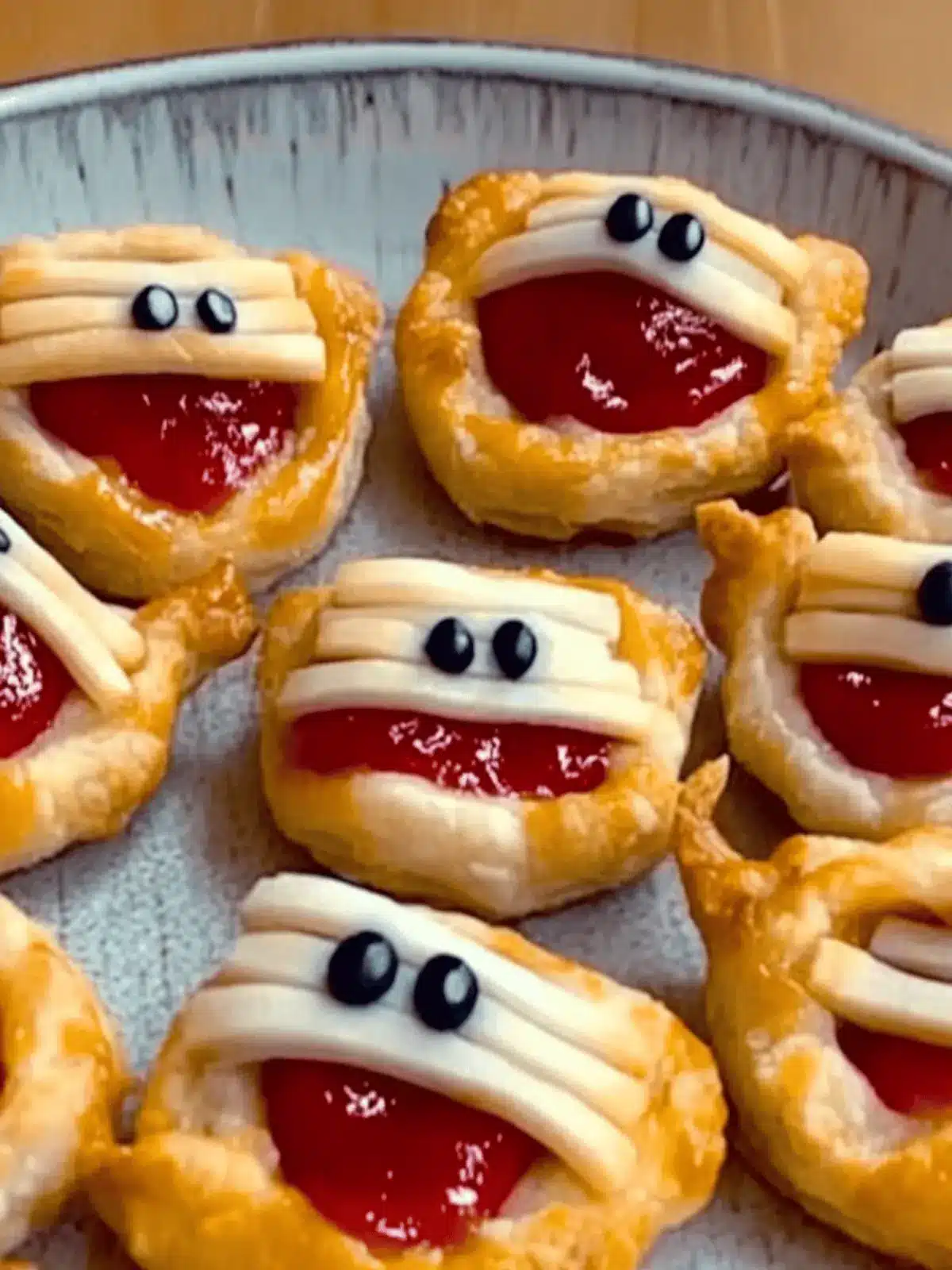 Halloween Mummy Hand Pies