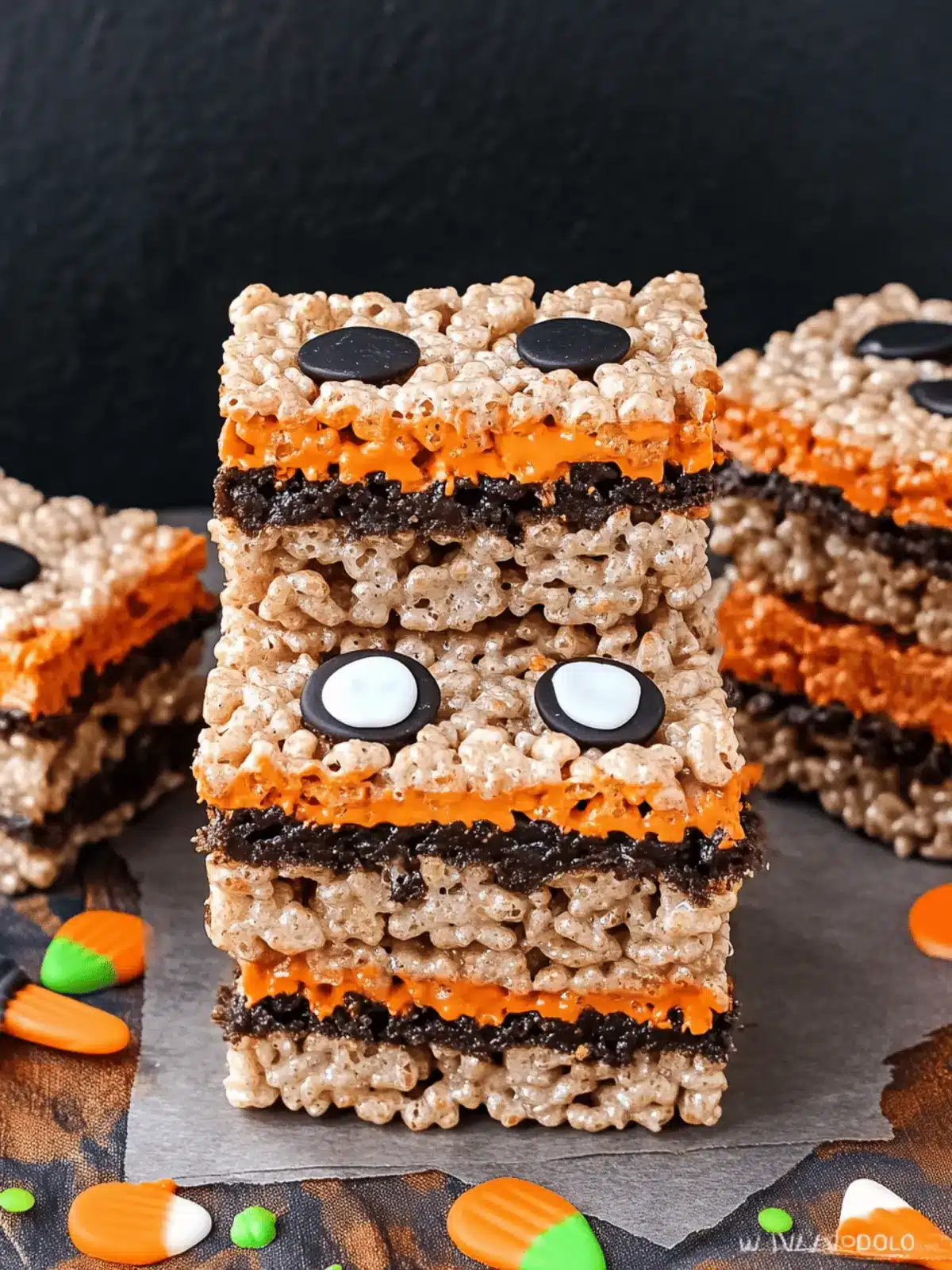 Spooktacular Halloween Rice Krispie Treats You ll Love! 3 Halloween Rice Krispie Treats