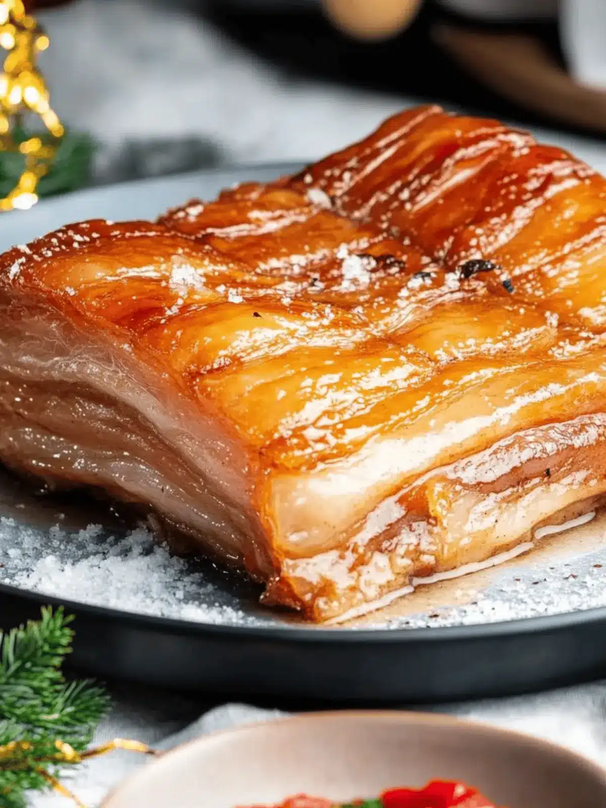 Slow Roast 5-Spice Pork Belly for Irresistible Holiday Feasts 2 Slow Roast 5-Spice Pork Belly