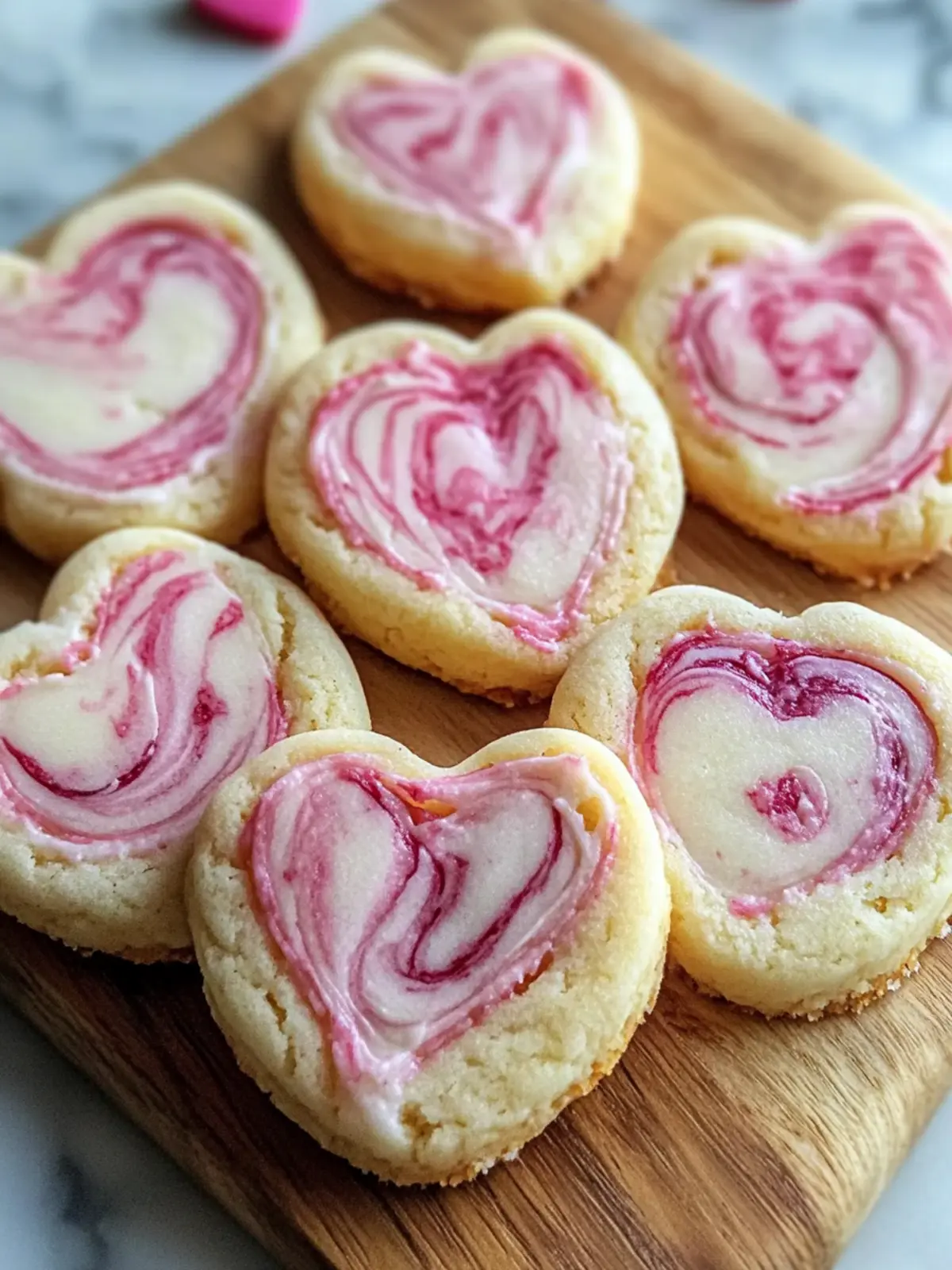 Create Marbled Valentine Sugar Cookies for Sweet Love Moments 2 Marbled Valentine Sugar Cookies