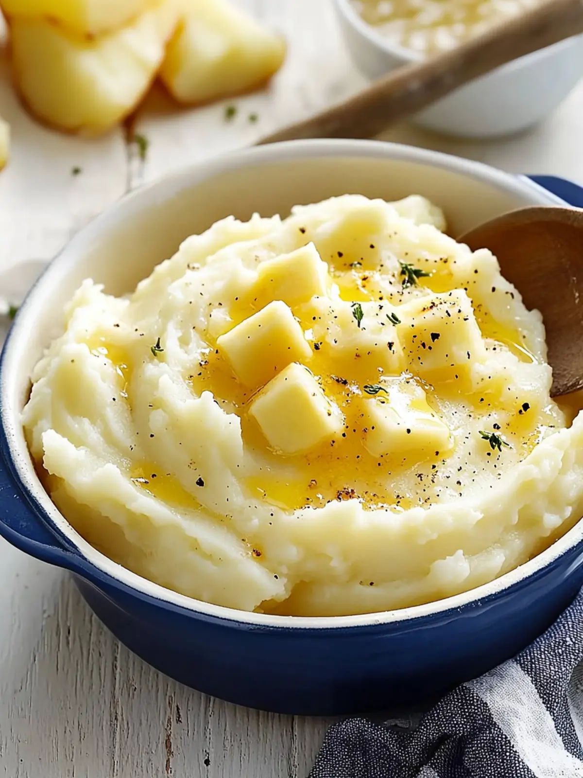 Cheesy Buttery Potato Mash