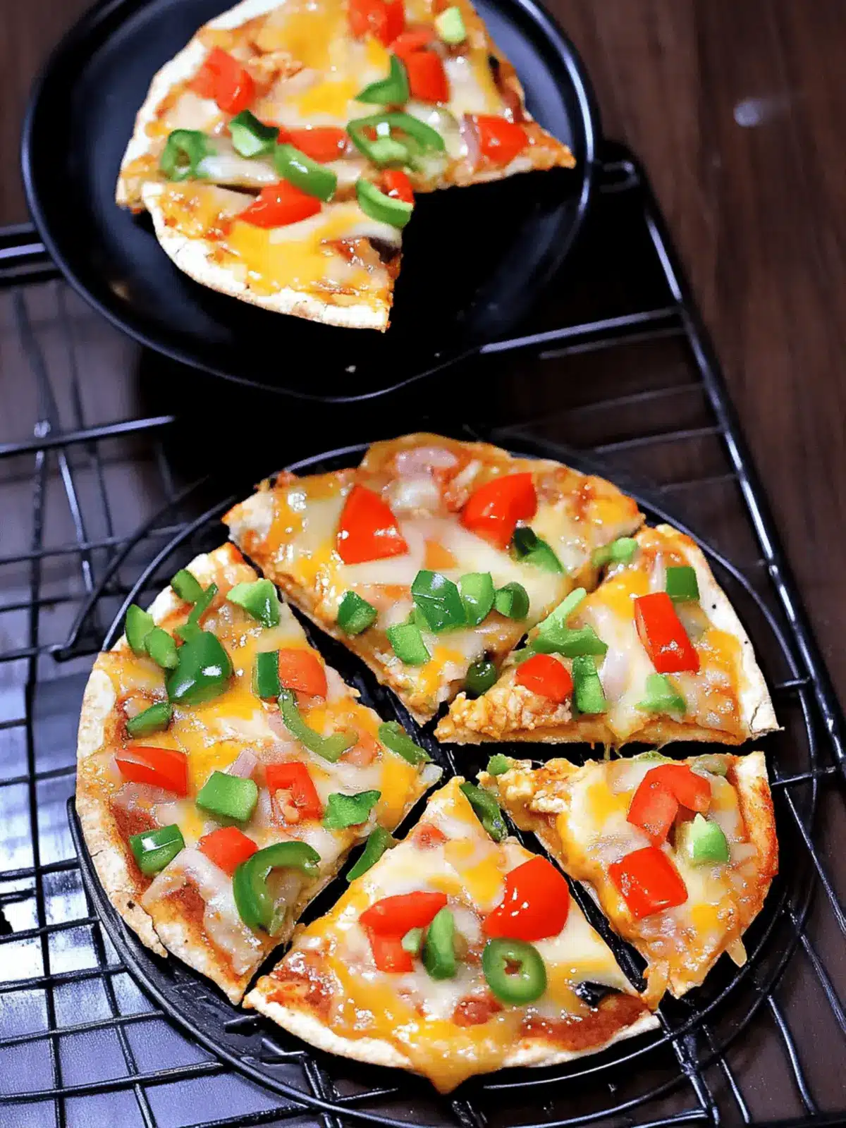 Mexican Pizza | Taco Bell Style Vegetarian Mexican Pizza