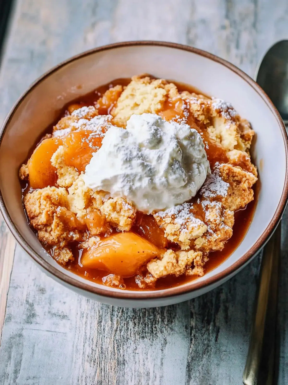 Heavenly Persimmon Cobbler with Flaky Biscuit Topping 4 Persimmon Cobbler