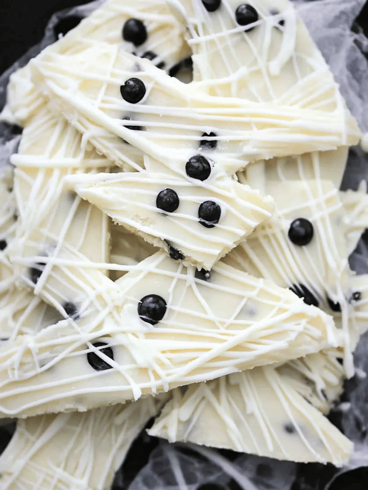 Spooktacular No Bake Halloween Mummy Bark You ll Love 2 No Bake Halloween Mummy Bark