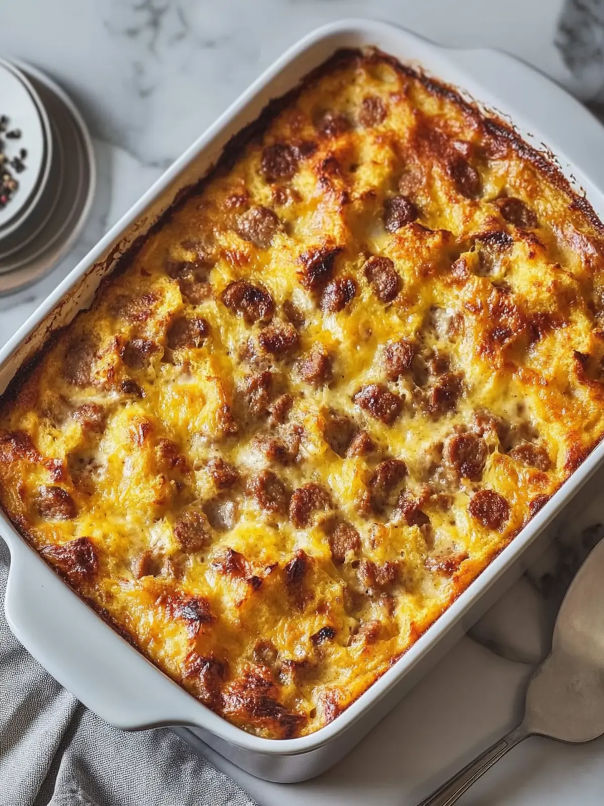Ultimate Sausage Breakfast Casserole Recipe for Lazy Mornings 4 Sausage Breakfast Casserole Recipe