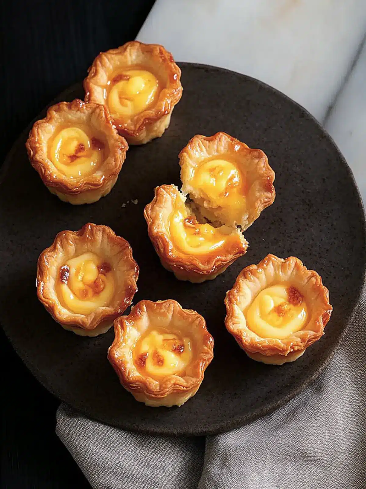 Dim Sum Custard Tarts
