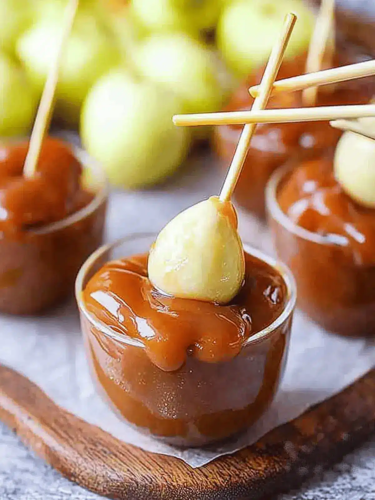 Mini Caramel Apple Dippers