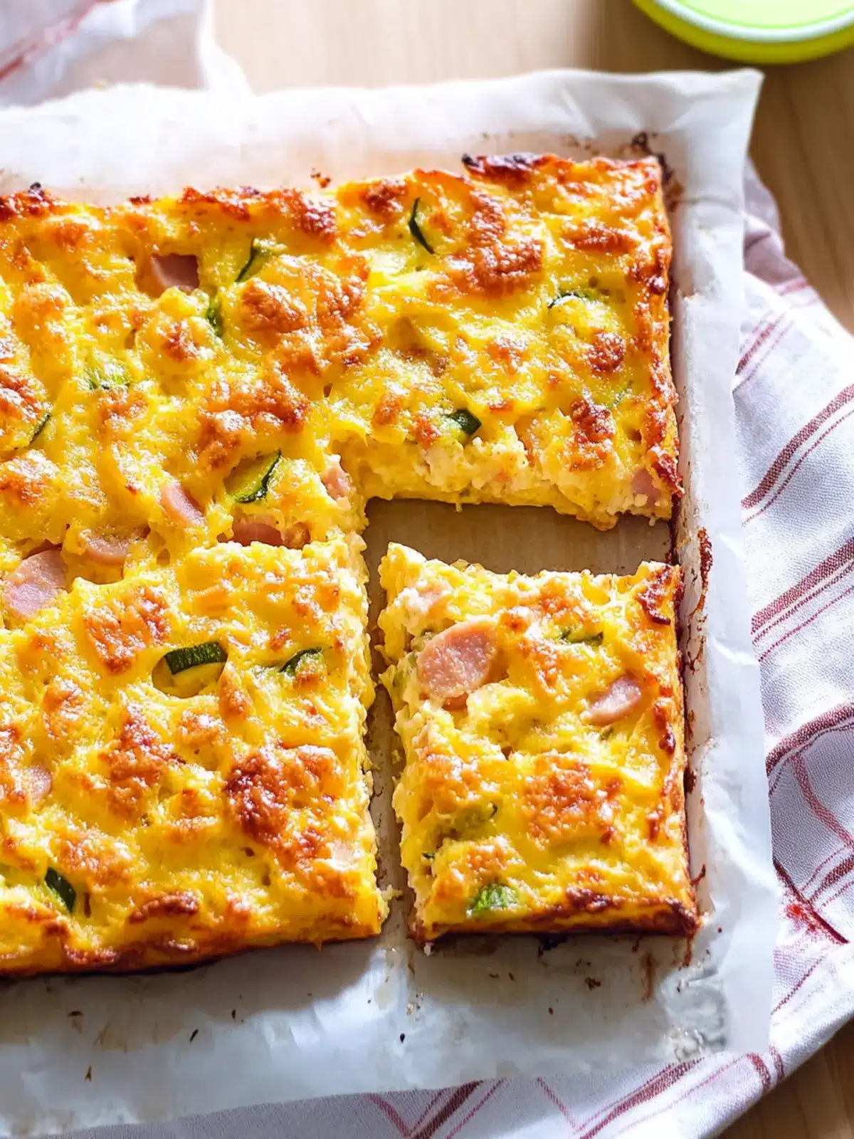 Savory Ham Cheese and Veggie Bake for Happy Family Meals 2 Ham Cheese and Veggie Bake