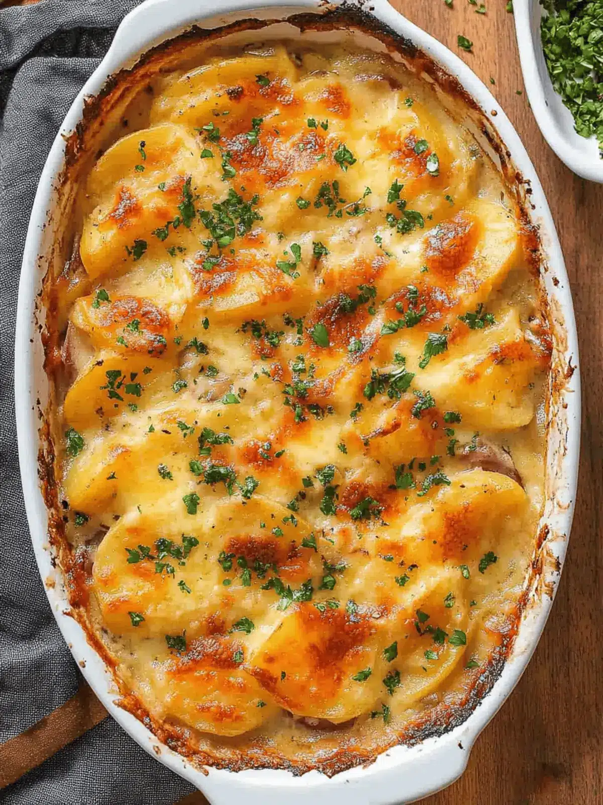 Scalloped Potatoes and Ham