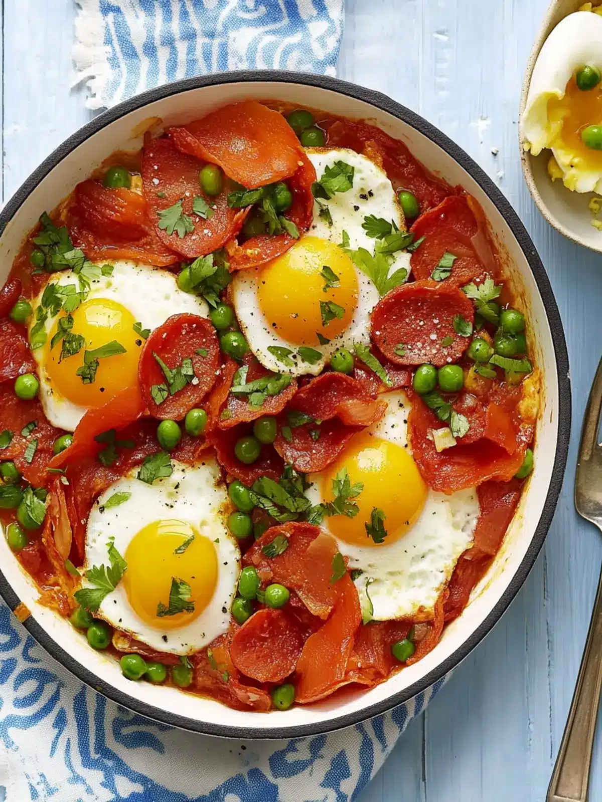 Savor Flamenco Eggs: A Hearty Twist on Spanish Brunch! 3 Flamenco Eggs